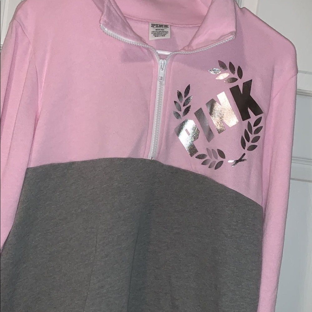 PINK 1/4 zip!!